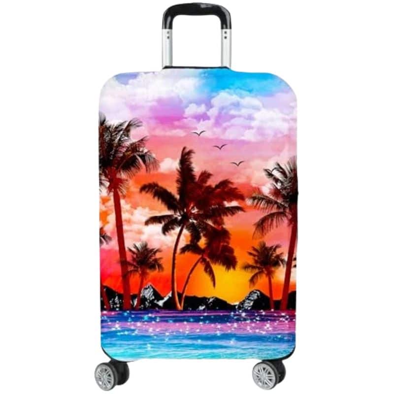 Housse de Valise Design Coucher de Soleil Housse de Valise Design Coucher de Soleil