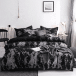 Housse de Couette À Effet Fumé Design Moderne