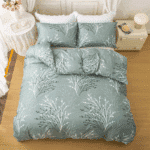 Housse de Couette Style Feuillage Raffiné