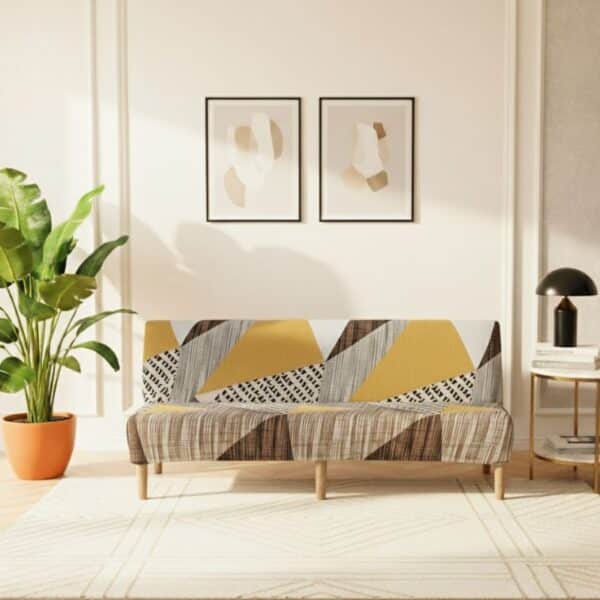 Housse De Canapé Clic-Clac Taille Standard En Tissu Épais Extensible