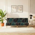 Housse De Canapé Clic-Clac Taille Standard Avec Imprimé Abstrait Chic