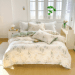 Housse de Couette Style Botanique Élégant