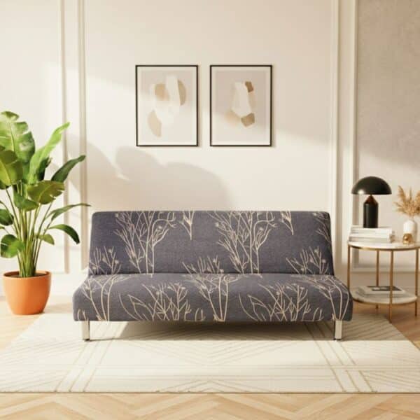 Housse De Canapé Convertible Style Scandinave Bleu