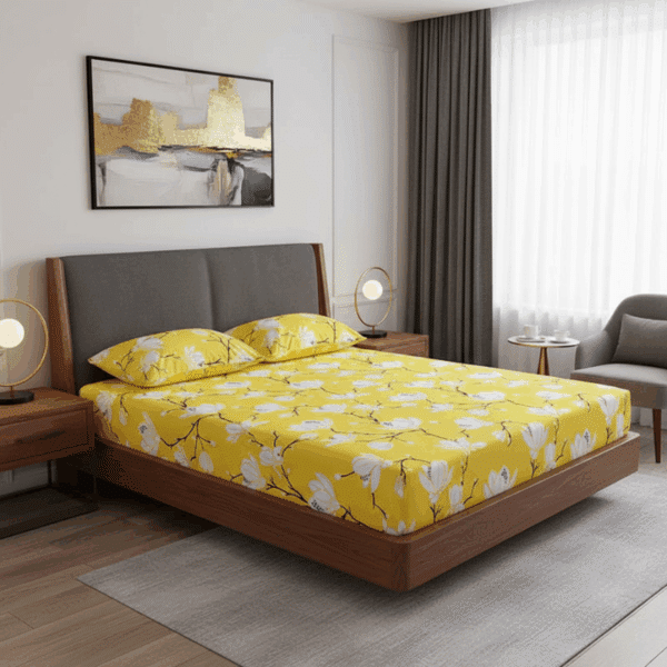 Drap-housse Style Magnolia Soleil