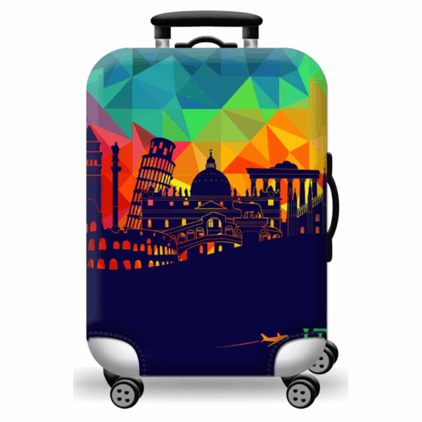 Housse de Valise Design Monuments du Monde