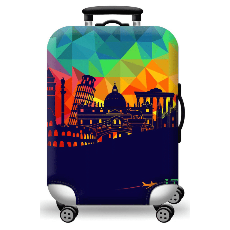 Housse de Valise Design Monuments du Monde Housse de Valise Design Monuments du Monde