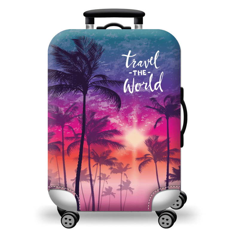 Housse de Valise Design Coucher de Soleil Tropical Housse de Valise Design Coucher de Soleil Tropical