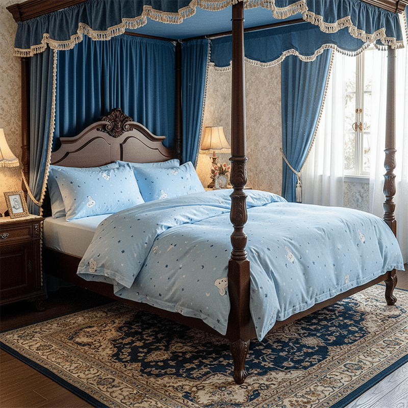 1-98 Housse de Couette Style Rêve d’Étoiles