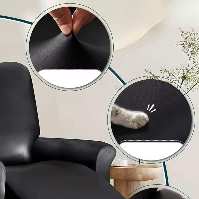 Housse de Fauteuil Déperlante en Cuir Housse de Fauteuil Déperlante en Cuir