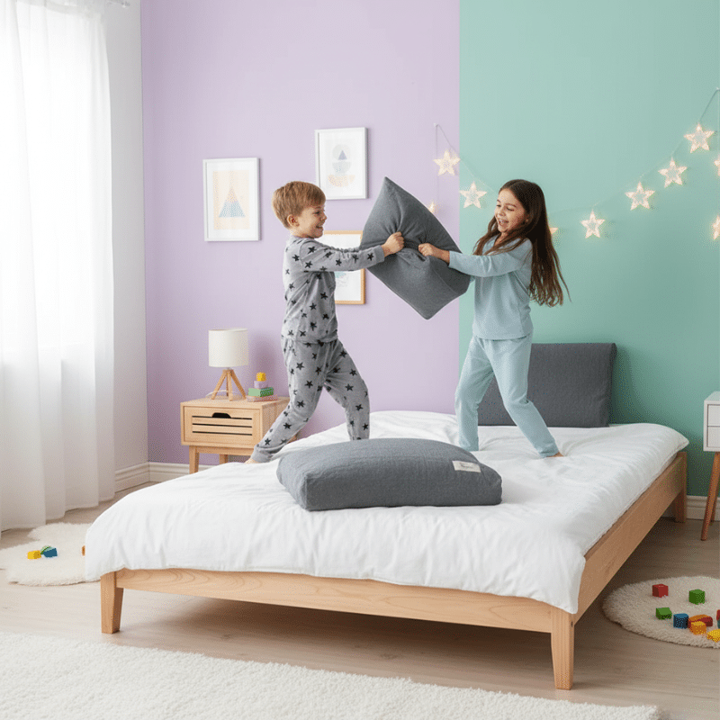 11-15 Taie Oreiller À Mémoire de Forme Confort