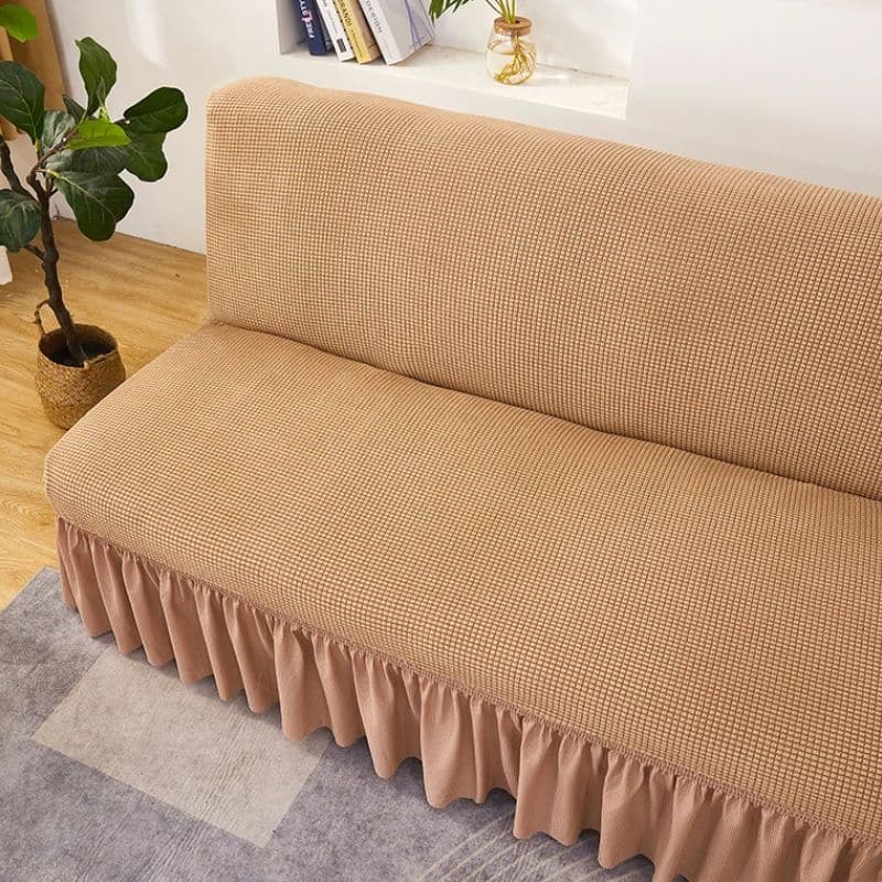 Housse De Canapé Clic-Clac Extensible Style Raffiné Et Lavable Housse De Canapé Clic-Clac Extensible Style Raffiné Et Lavable