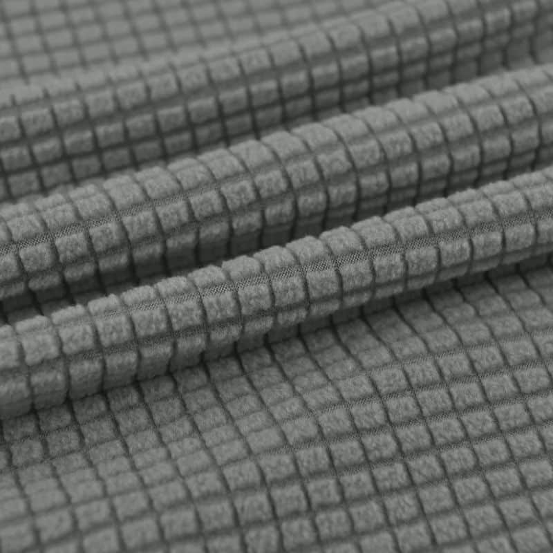 Housse de Canapé 2 Places Extensible À Motif Carreaux Polaire Housse de Canapé 2 Places Extensible À Motif Carreaux Polaire