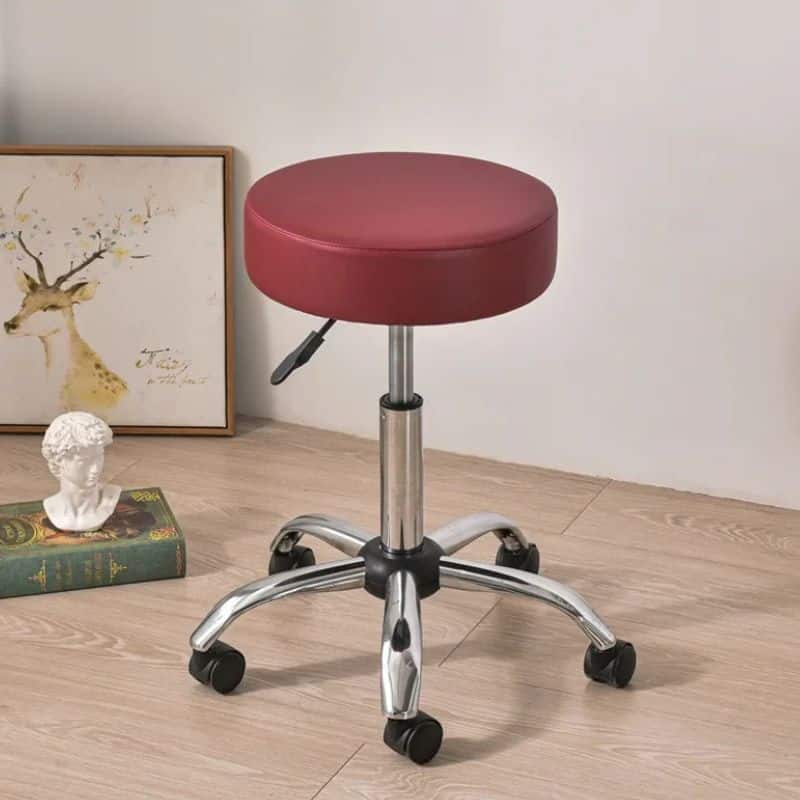 14-37 Housse De Chaise Déperlante Pour Tabouret Rond 2 pièces