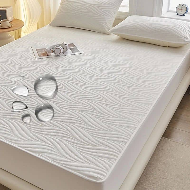 Drap-housse Style Matelassé Élégant Drap-housse Style Matelassé Élégant