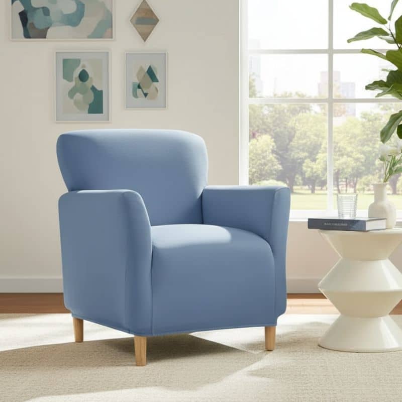 14-72 Housse de Fauteuil Déperlante Design Minimaliste