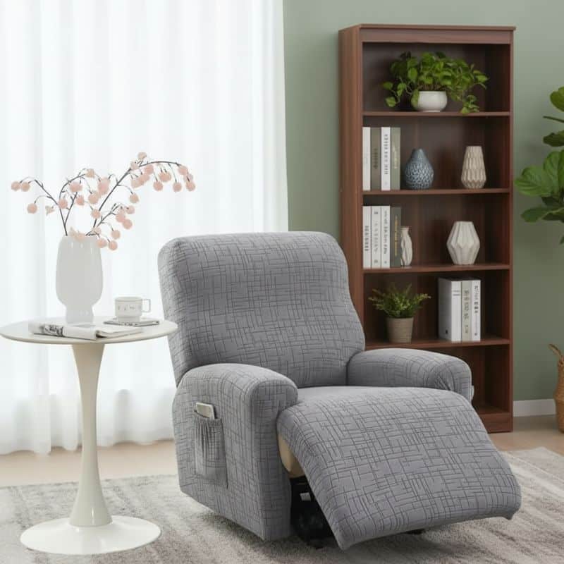 15-70 Housse De Fauteuil Relax en TIssu Jacquard