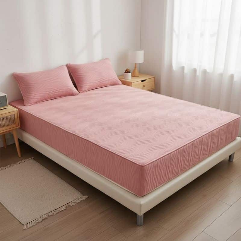 16-40 Drap-housse Style Matelassé Élégant