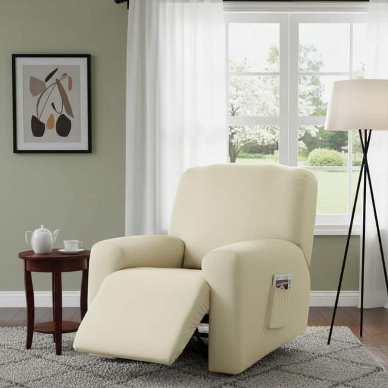 16-47 Housse de Fauteuil Déperlante Élastique Antidérapante