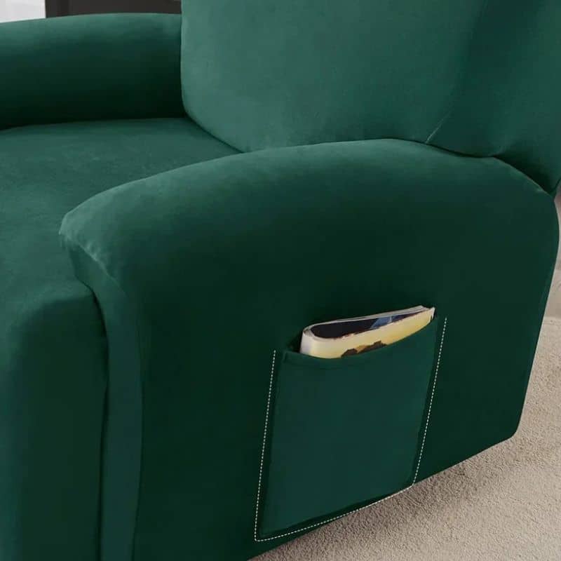 Housse De Fauteuil Relax En Velours Épais Style Chic Et Contemporain Housse De Fauteuil Relax En Velours Épais Style Chic Et Contemporain