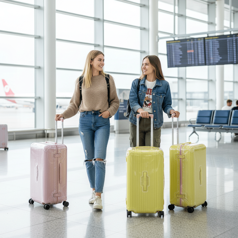 16-6 Housse de Valise Unie Protection Chic