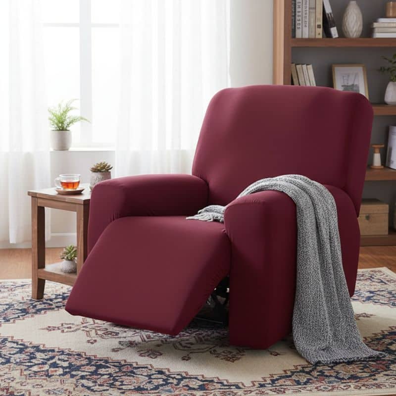 17-39 Housse de Fauteuil Déperlante Élastique Antidérapante