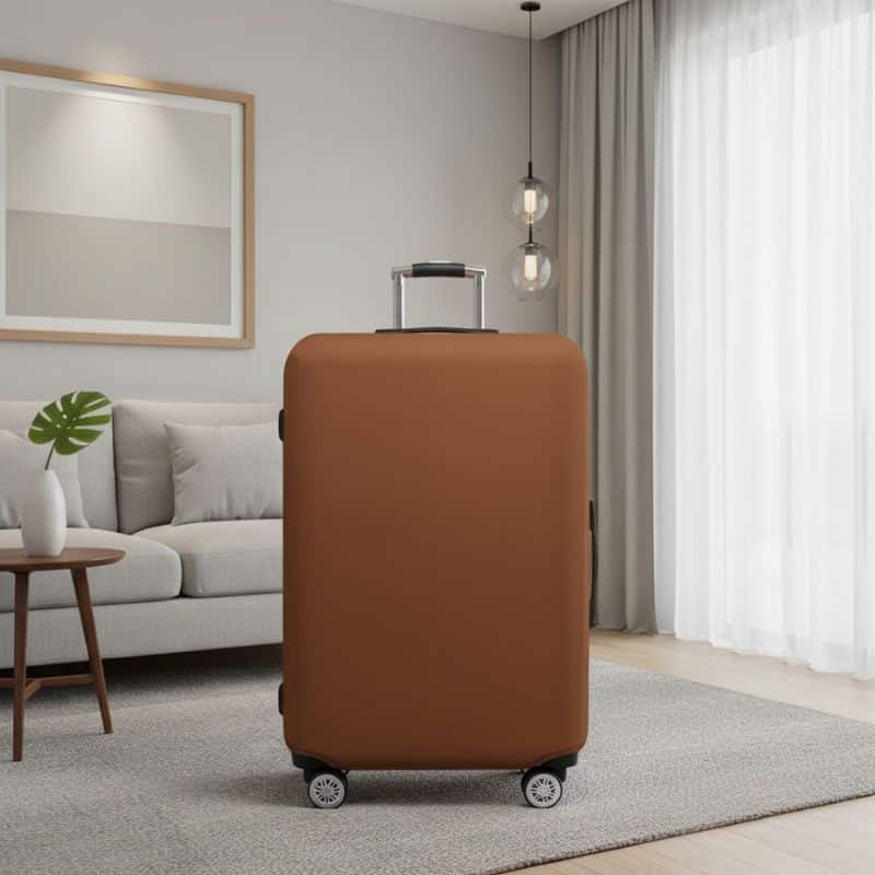18-33 Housse de Valise Unie Style Contemporain