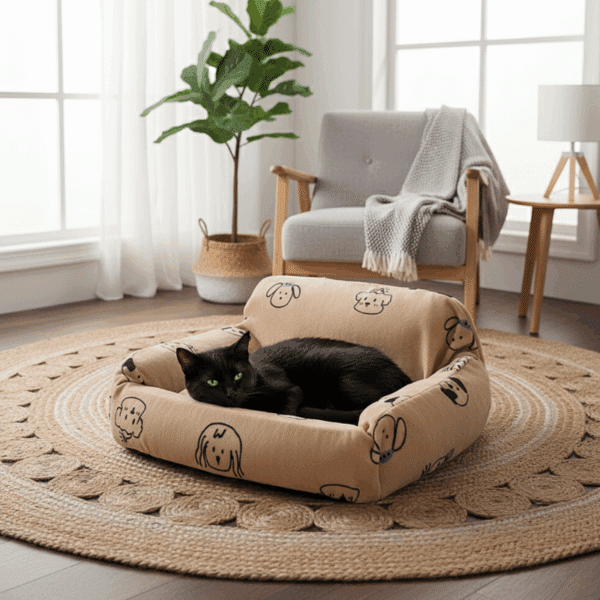 Housse pour Animaux À Motif Chiots