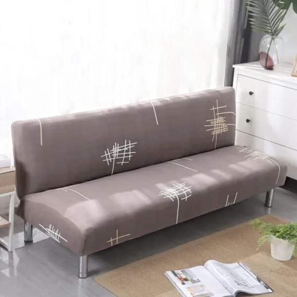 Housse De Canapé Convertible Style Abstrait
