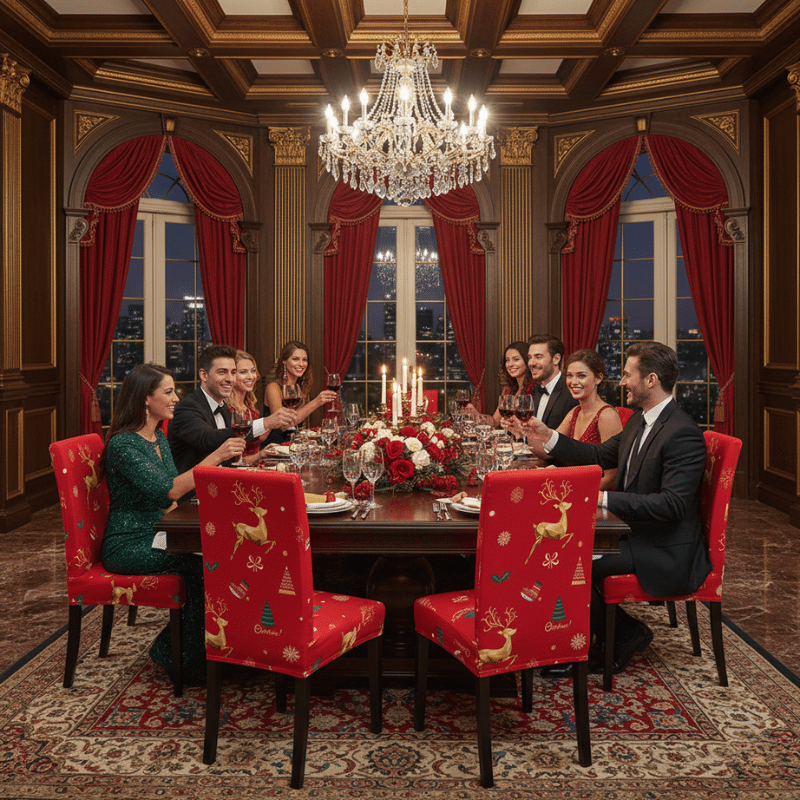 Housse De Chaise Évènementiel Pour Réception Rouge Festive Et Élégante Housse De Chaise Évènementiel Pour Réception Rouge Festive Et Élégante