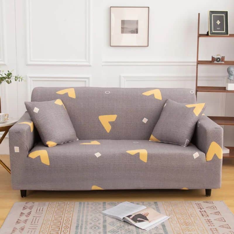 Housse De Canapé 2 Places Classique Style Contemporain Housse De Canapé 2 Places Classique Style Contemporain