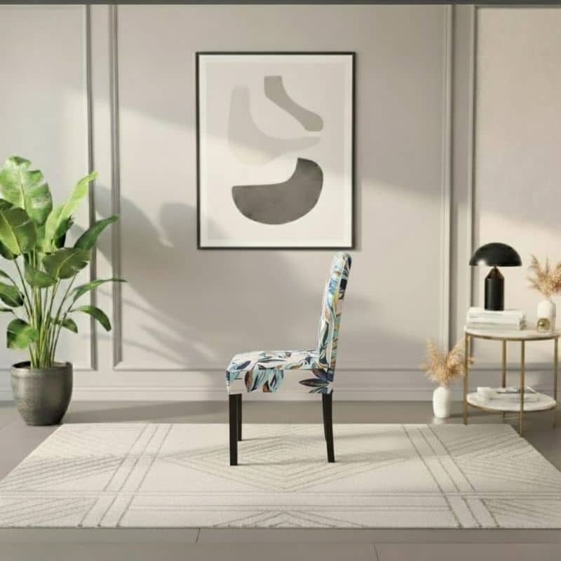Housse De Chaise Haut Dossier Motif Exotique Housse De Chaise Haut Dossier Motif Exotique