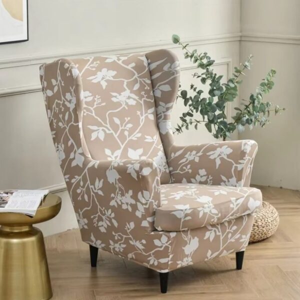 Housse de Fauteuil À Motif Floral Extensible