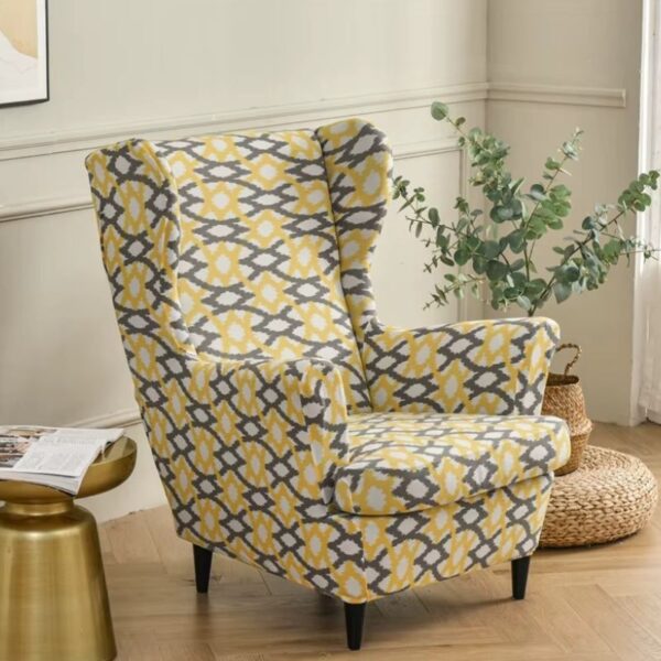 Housse de Fauteuil À Motif Scandinave Moderne