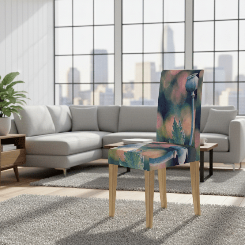 Housse De Chaise Évènementiel pour Anniversaire À Motif Floral Douce Housse De Chaise Évènementiel pour Anniversaire À Motif Floral Douce