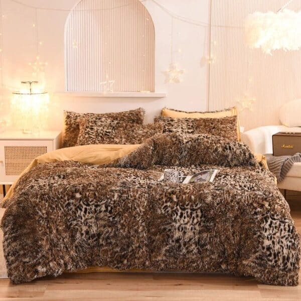 Housse de Couette Style Sauvage Élégant 3 Pièces