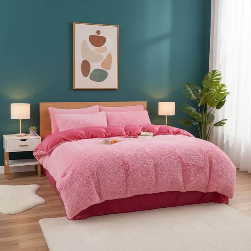 2-357 Housse de Couette Style Scandinave Moderne