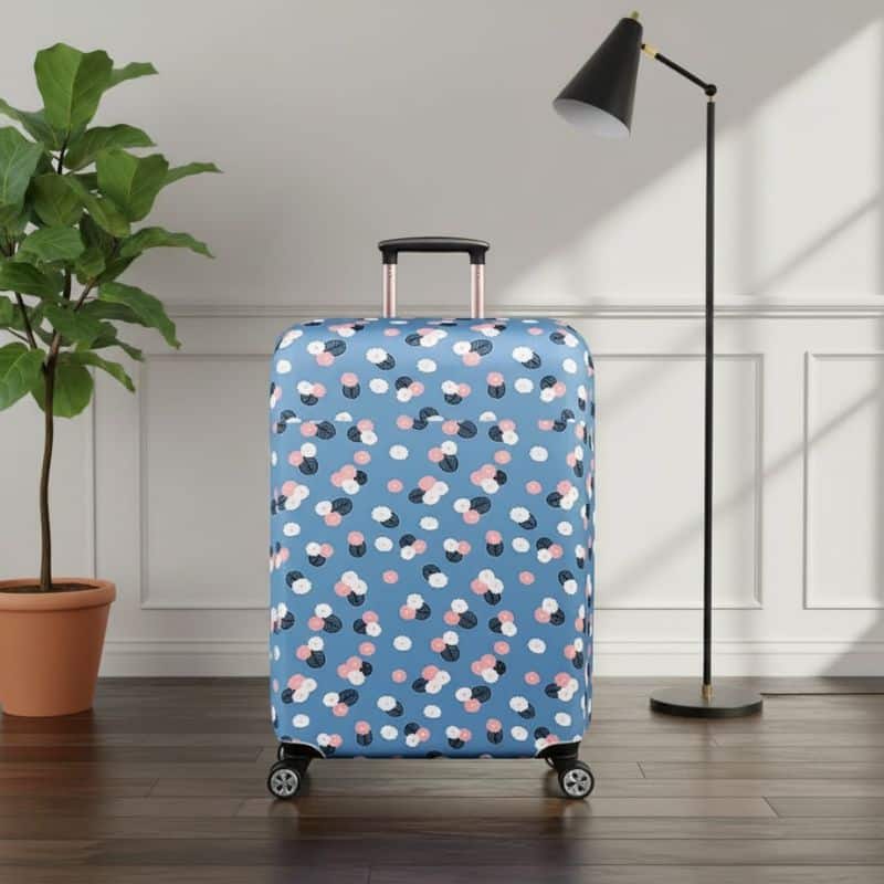 Housse de Valise Design Douceur Florale Housse de Valise Design Douceur Florale