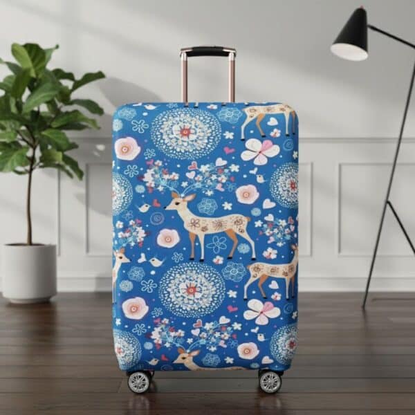Housse de Valise Design Cerf Enchanté