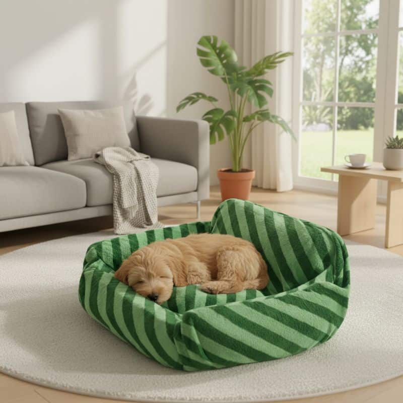 Housse pour Animaux À Rayures Confortable Housse pour Animaux À Rayures Confortable