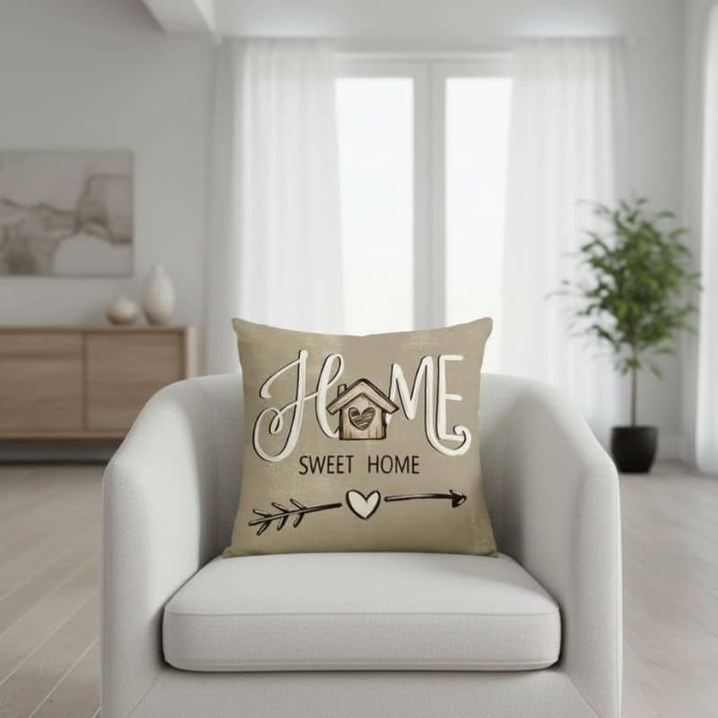 Housse De Coussin Style Rustique Et Chaleureux Housse De Coussin Style Rustique Et Chaleureux