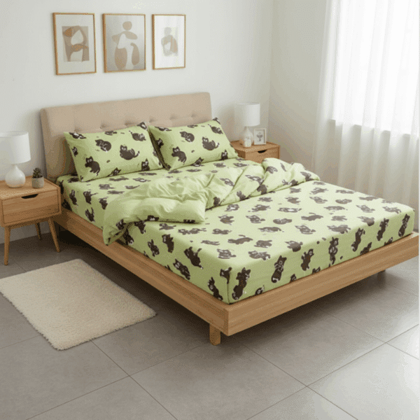 Drap-housse Style Chat Malicieux