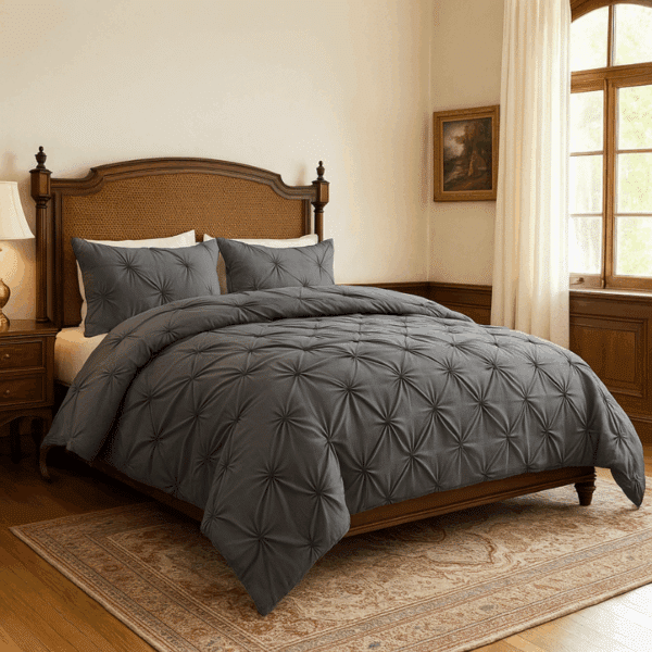 Housse de Couette Style Capitonné Chic