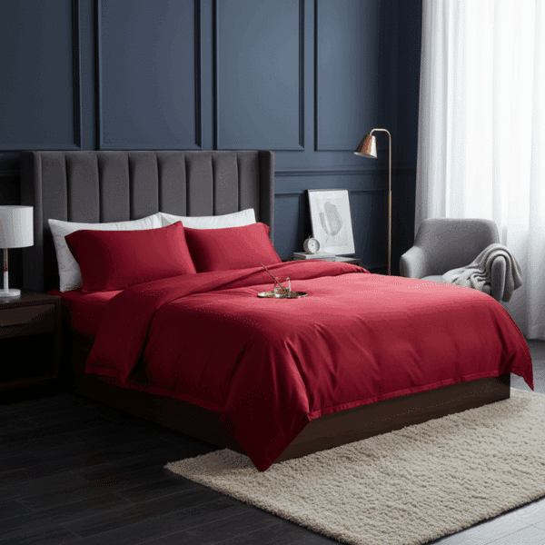 Housse de Couette Style Soie Royale
