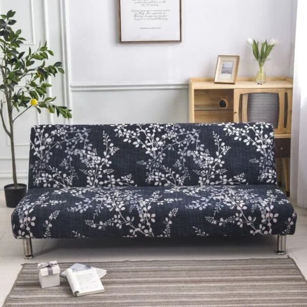 Housse De Canapé Convertible Style Floral Élégante