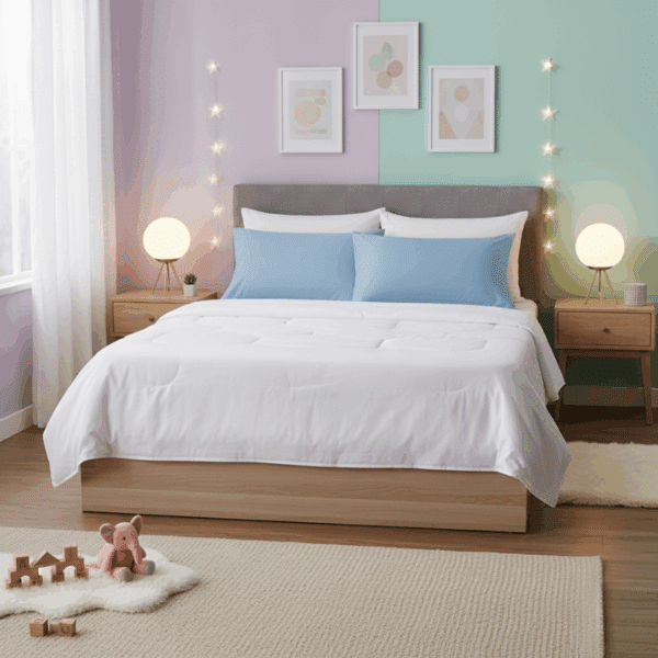 Taie Oreiller Au Tissu Mat Et Confortable