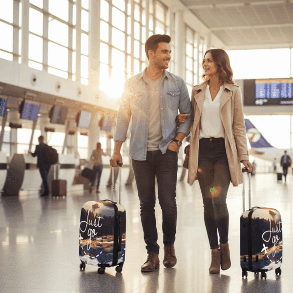 Housse de Valise Petite Taille Esprit d’Aventure