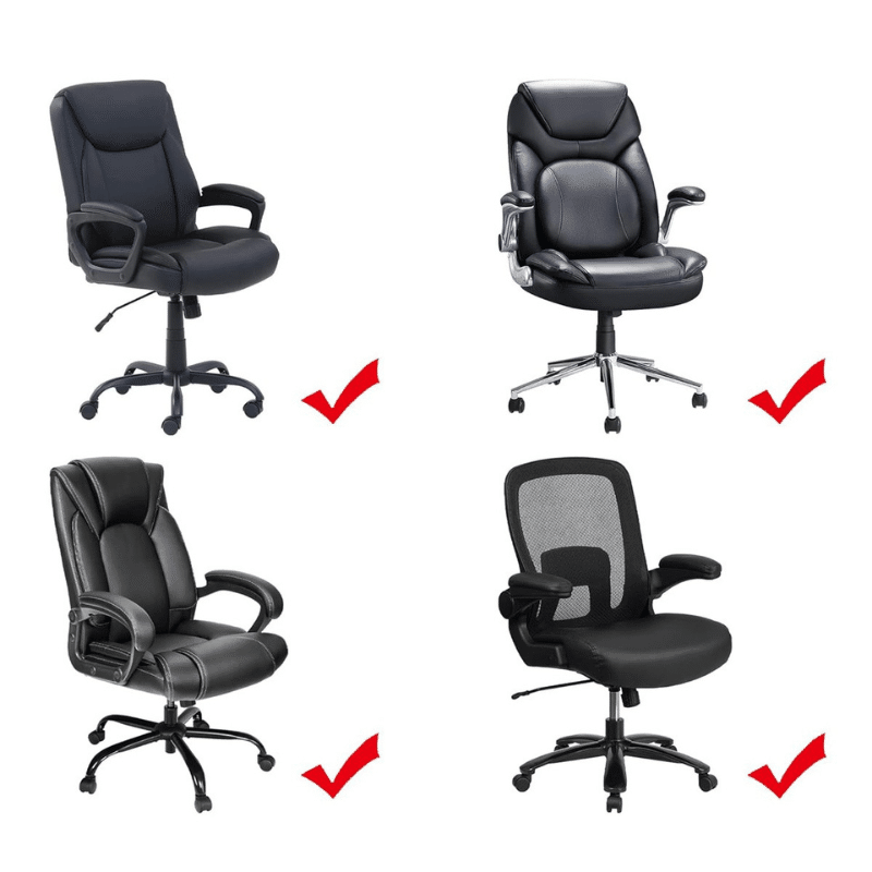 Housse De Chaise De Bureau Unie Extensible Et Résistante Housse De Chaise De Bureau Unie Extensible Et Résistante