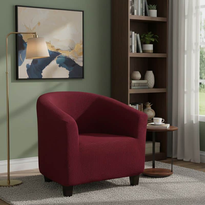 29-1 Housse De Canapé Déperlante Spécial Animal Anti-Tache Pour Fauteuil