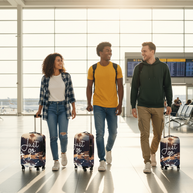 Housse de Valise Petite Taille Esprit d’Aventure Housse de Valise Petite Taille Esprit d’Aventure