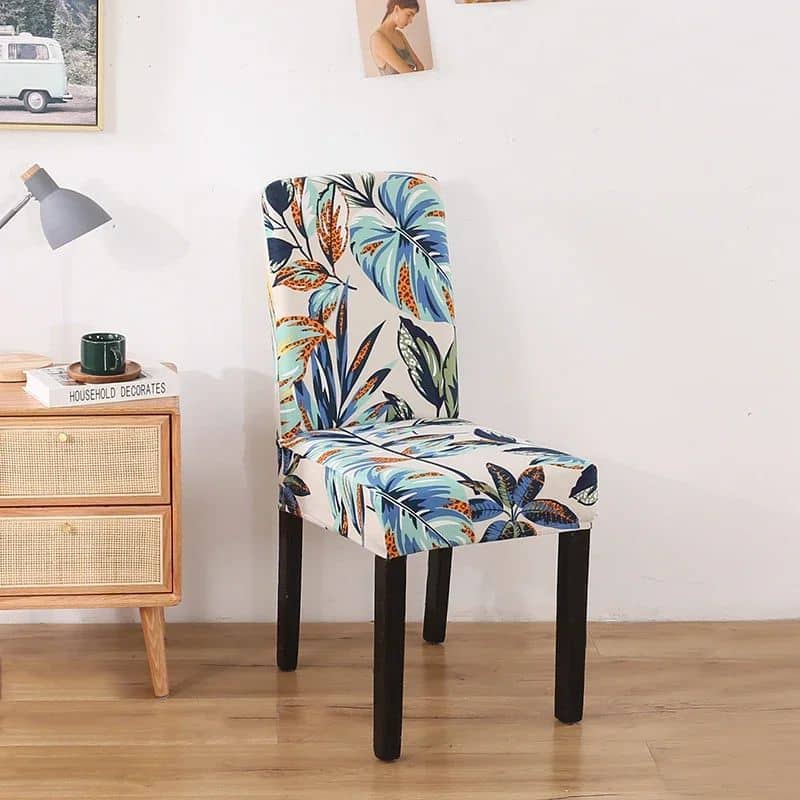 Housse De Chaise Haut Dossier Motif Exotique Housse De Chaise Haut Dossier Motif Exotique